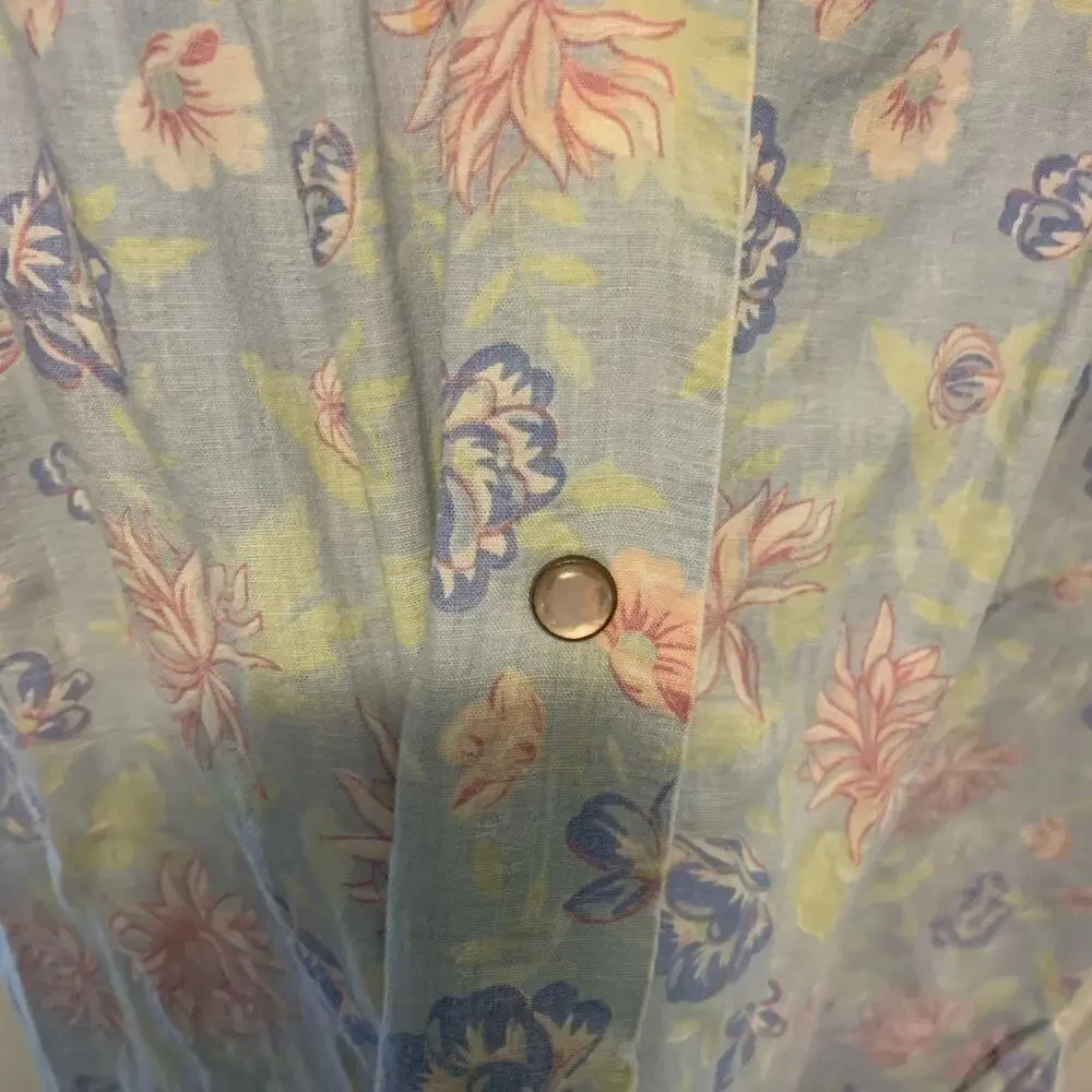 Vintage smart time classic floral housecoat!